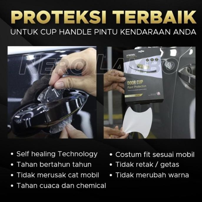 Vkool Doorcup Protection สําหรับรถยนต์ทุกชนิด (1 ชิ้น)