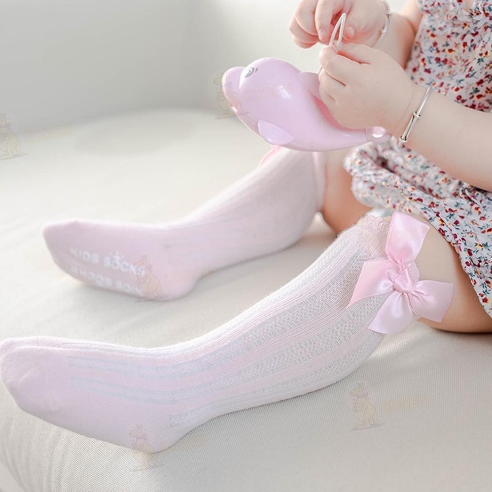 WAREHOUSE Edden ถุงเท้าเด็กยาวสําหรับเด็กผู้หญิงถุงเท้าเด็กน่ารัก