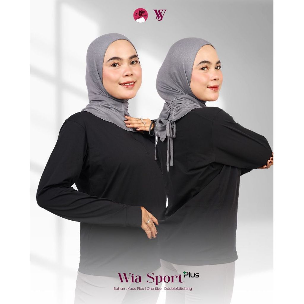 Wea Sport tencel / Unique Sport Hijab / paper Sport Hijab / Sport Hijab / Sport bergo / พิลาทิส Hija