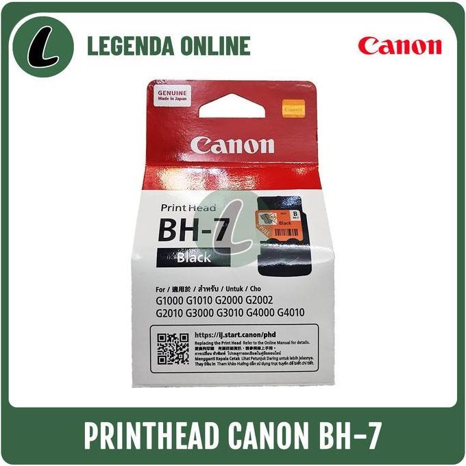 หัวพิมพ์ Canon BH-7 BH7 Black Original (G1010/G2010/G3010)