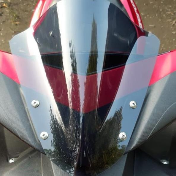 กระจกบังลม กระบังหน้า Sectbill Yamaha Aerox 155 สีควัน Reyban