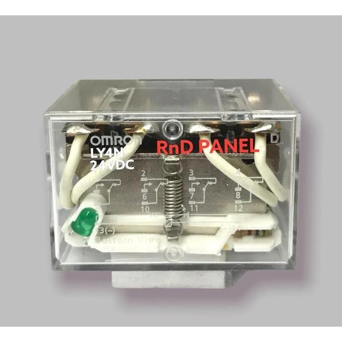 รีเลย์ Omron ดั้งเดิม Ly4N-220 Vac / Ly4N-24 Vdc / Ly4N 220 Vac