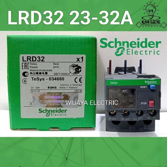 โอเวอร์โหลดความร้อน Lrd32/Lrd 32 23-32A Schneider คุณภาพสูง