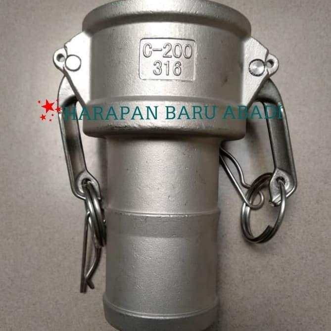 HOT Camlock Type C Stainless SS316 1" นิ้ว / Camlock ท่อ SS316