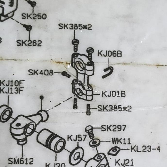 KJ01B + KJ06B เบอร์ 8 โอเวอร์ล็อค 747 kom