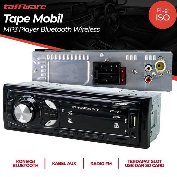 เครื่องเล่น MP3 Bluetooth Wireless Car Head Unit - MP3-S211L