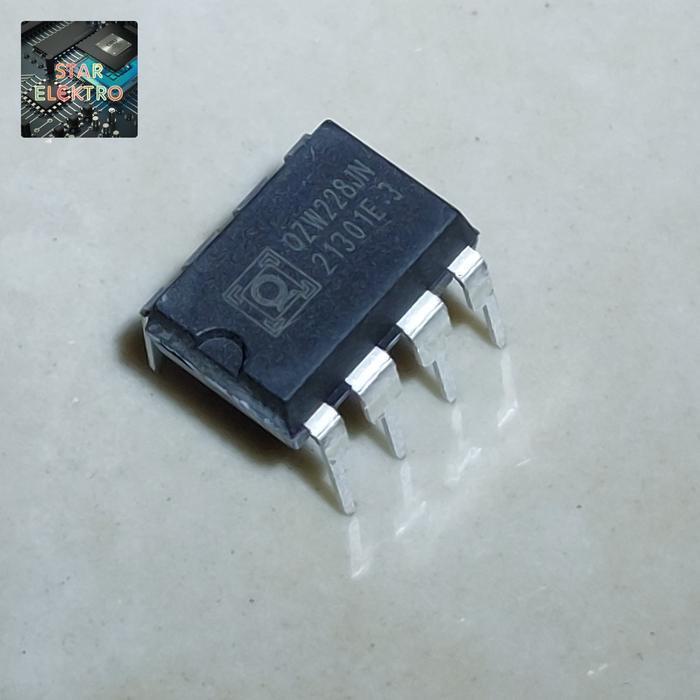 Qzw228Jn Dip-8 Qzw228 Jn Qzw 228 228Jn Ic แหล่งจ่ายไฟ Pwm Smps Controller เดิมและเชื่อถือได้