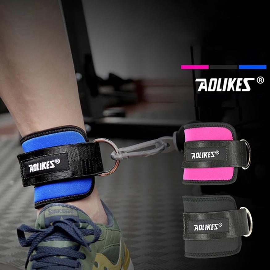 ANKLE LEG STRAP Weight Lifting LEG Weight Ring Strap Fitness AOLIKES WEIGHT FOOT