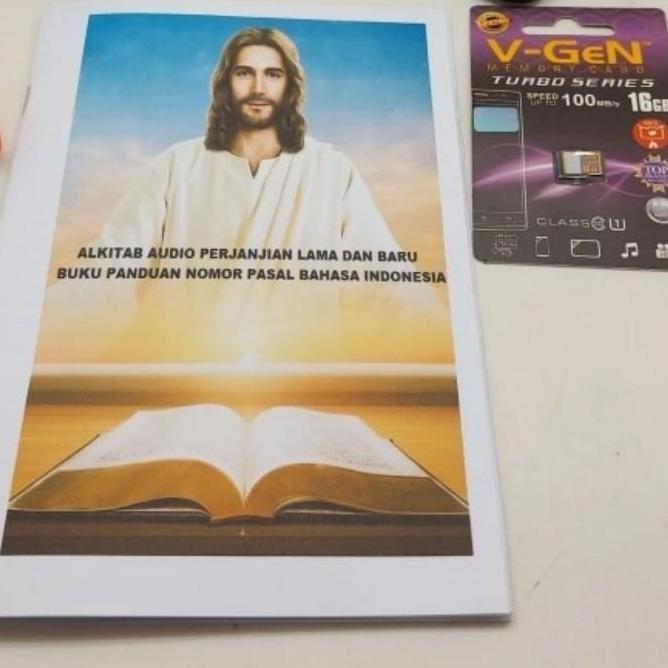 หน่วยความจําพระคัมภีร์เสียง Vgen 16 Gb ดั้งเดิม all-u99 ซื้อเลย