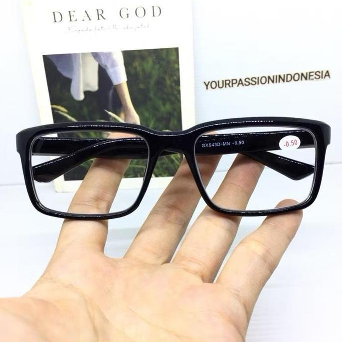 ดีเอส59 >> กx643 แว่นตาลบสําหรับผู้ชายและผู้หญิง -0.50 ถึง -4.00 แว่นตาลบ