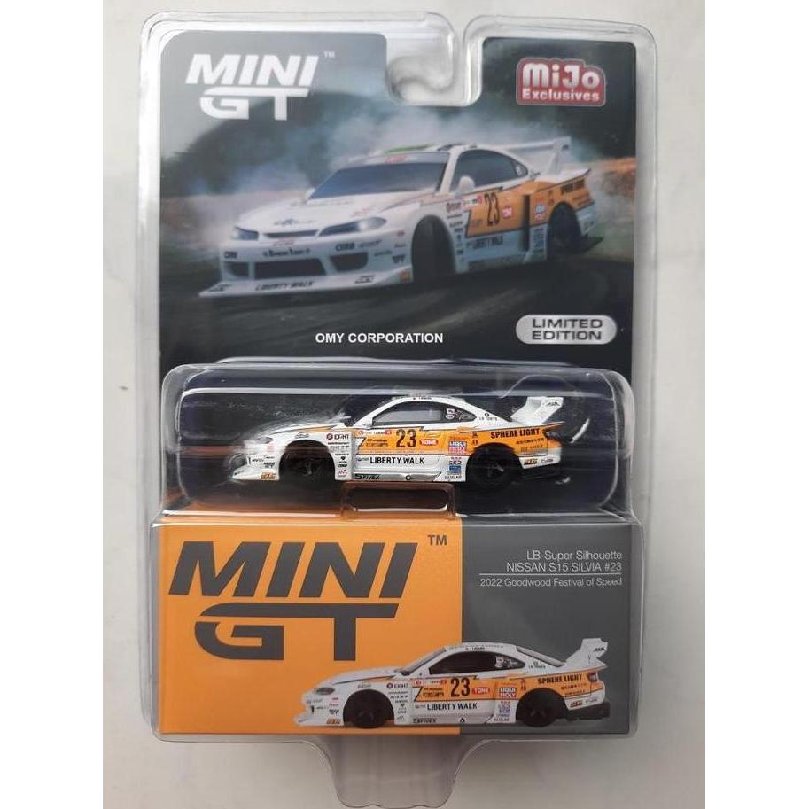 Mini GT LB Super Silhouette Nissan S15 Silvia Goodwood Festival Speed