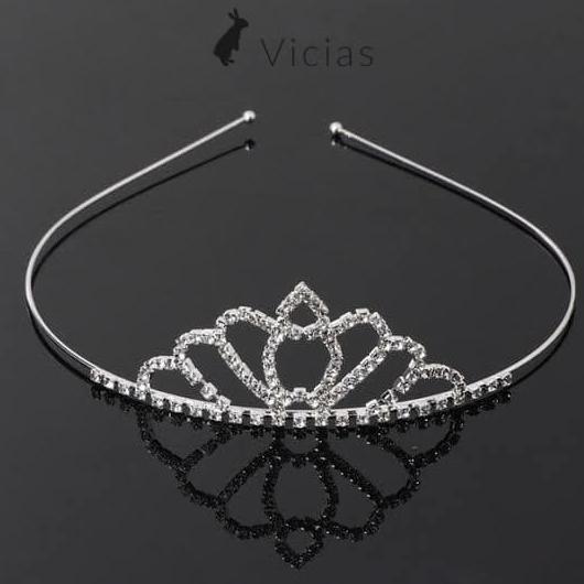 Cr02 Cella - New Premium Girls Party Tiara Crown