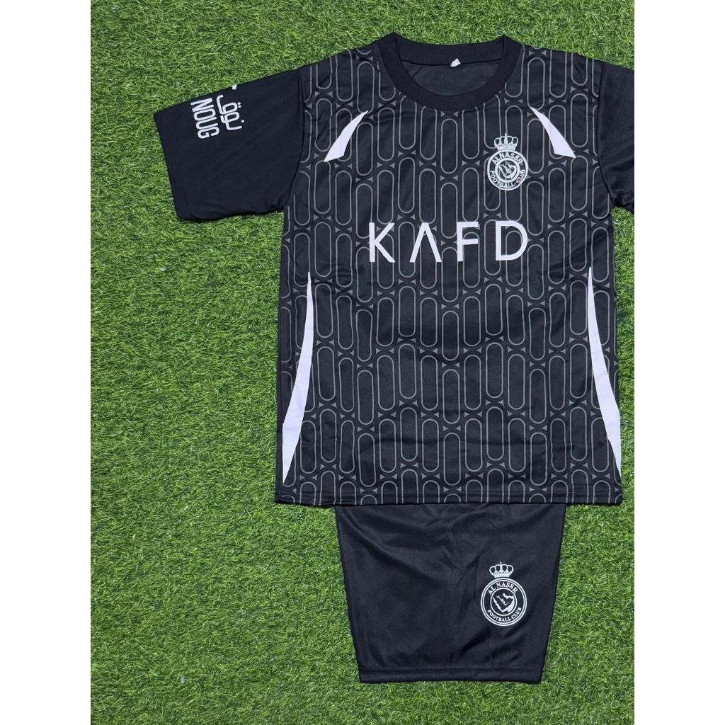 ใหม่ล่าสุดและเด็ก FOOTBALL SUITS RONALDO MESSI FUTSAL เสื้อฟุตบอลเด็ก SUITS 2025