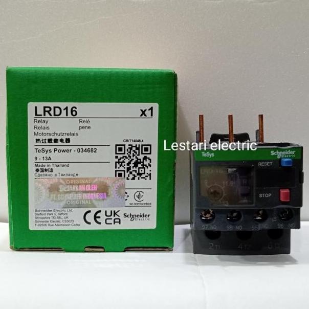 Thermal Overload Lrd16 Lrd 16 Schneider ล่าสุด