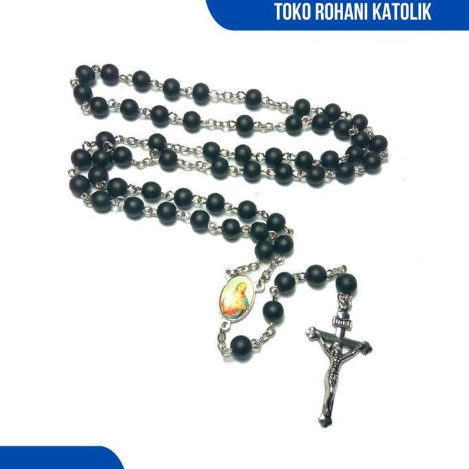 NATURAL STONE ROSARY / STONE ROSARY NATURAL / CATHOLIC ROSARY NECKLACE / ROSARY พิเศษ
