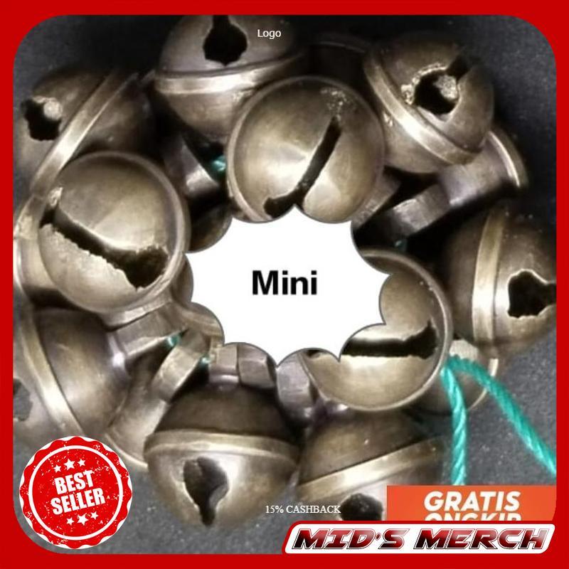 ทองเหลืองโบราณ mini klinting / unyil cat klinting 1 มัด 20 ชิ้น. WAREHOUSE CLEARANCE