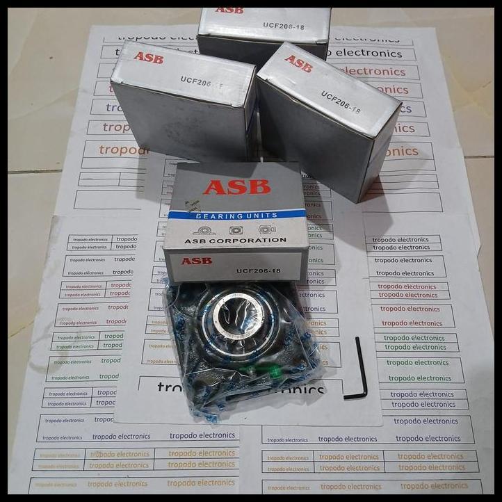 PILLOW BLOCK BEARING UNIT UCF 206 - ยี่ห้อ 18 ASB