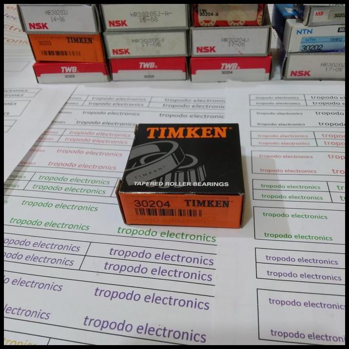TAPERED ROLLER BEARING 30204 ยี่ห้อ TIMKEN USA !!!!!