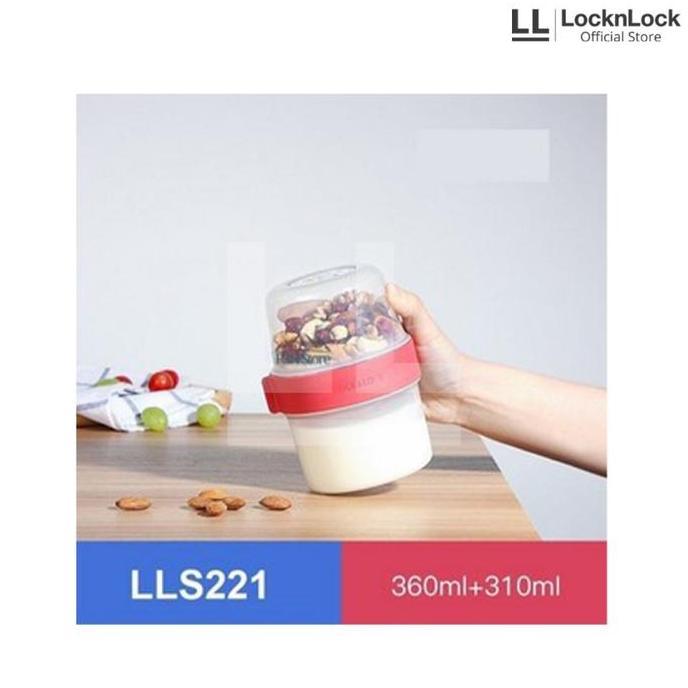 Saveme- กล่องข้าว Locknlock Two Way พร้อม 360+310Ml - Lls221