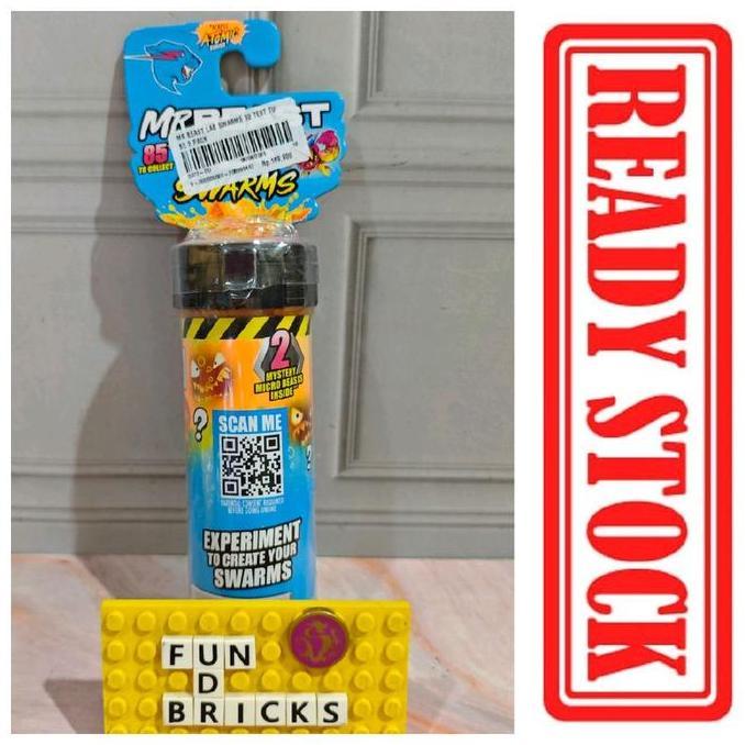 Mr Beast Lab Swabs Test Tube Pack ของเล่นเซอร์ไพรส์ชุดอะตอม