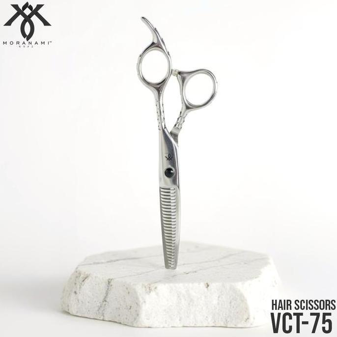 Moranami Vct 75 กรรไกรตัดแต่งทรงผม Sharp Salon กรรไกรตัดผมตัดผม
