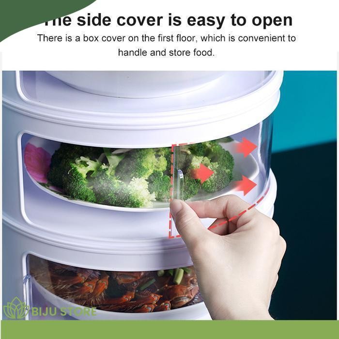 ตะแกรงฝาครอบอาหาร 5-TIER ที่ดีที่สุด