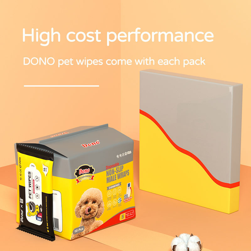Dono Non Slip Male Wraps ผ้าอ้อมสุนัขทุกขนาด - Pampers Belt Diapers for Male Dogs ทุกขนาด