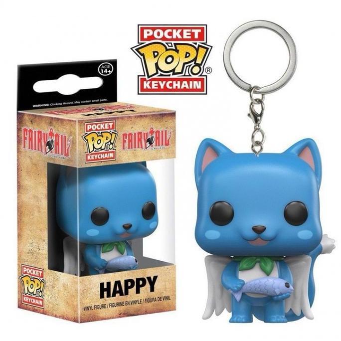 GUNDAN FUNKO POCKET POP KEYCHAIN FAIRY TAIL HAPPY KEYCHAIN