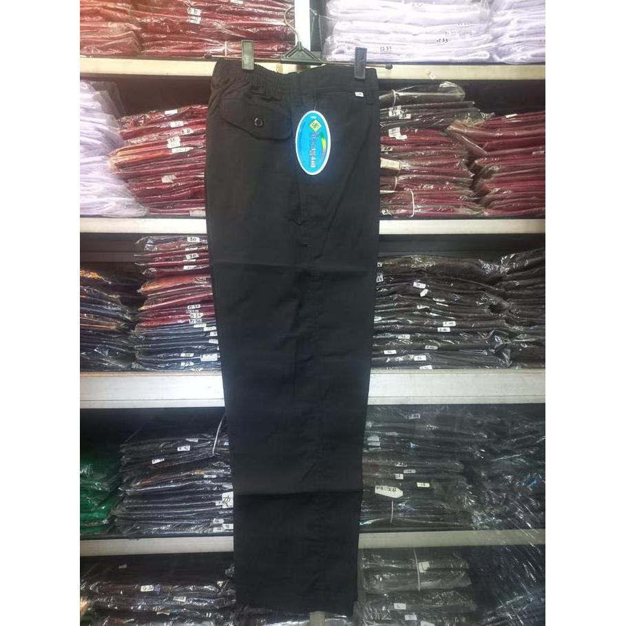 ยางยาวสีดํา UNIFORM PANTS MI & MTS UNIFORM BRAND