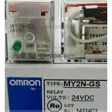 Omron Rilay My2N-Gs 5A 24Vdc/Rilay 8 ขา 5A 24Vdc ใหม่ Omron