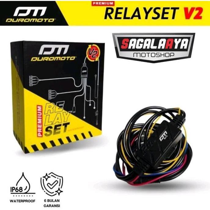 Original Duromoto Dm รีเลย์ชุดสําหรับ M1 X1 M3 M5 M6 Touring Spotlight Restock