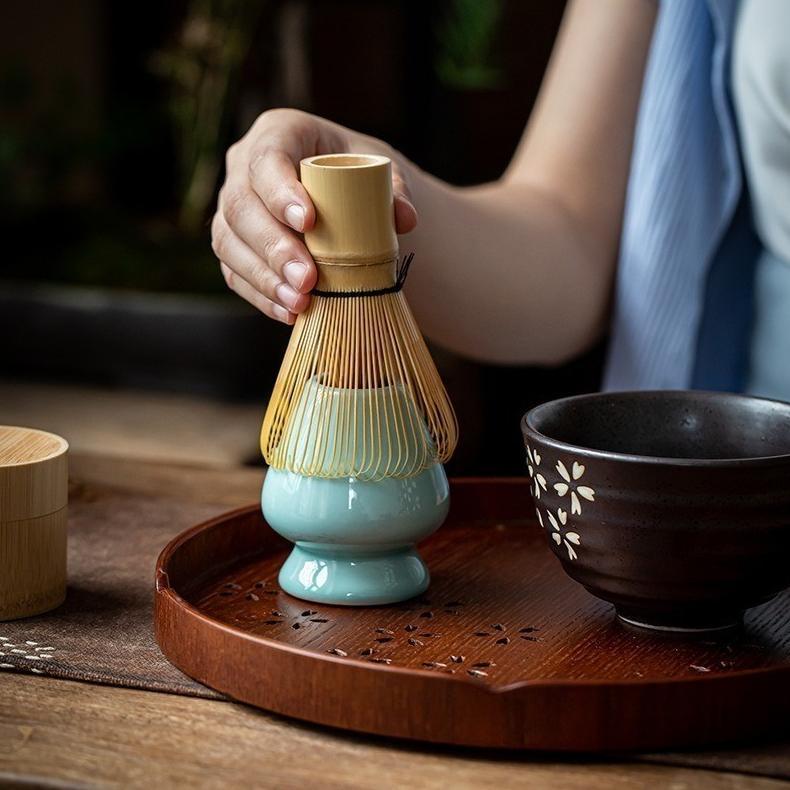 Chasen Bamboo 120/100/80 Prongs Whisk / Bamboo Matcha Whisk Tea Tool / Bamboo Matcha Powder Stirrer 