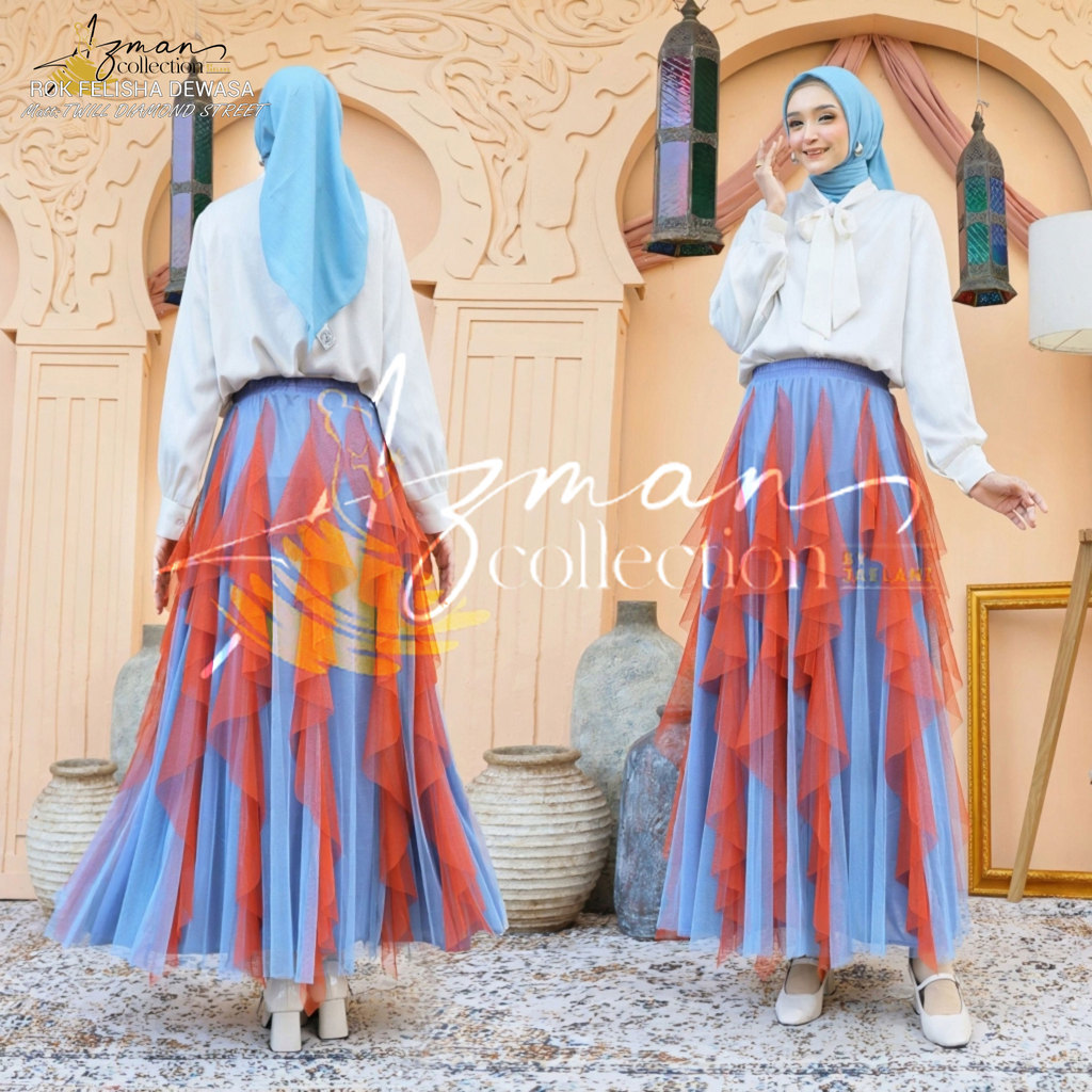(FELISHA) ADULT SKIRT -- SOFT TILLE TUTU -- CETAR WAVE SKIRT -- PREMIUM TUTU SKIRT -- TUTU TUTU SKIR