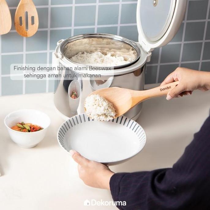 ทัพพีข้าวมะฮอกกานี Dekoruma Jiren ใหม่