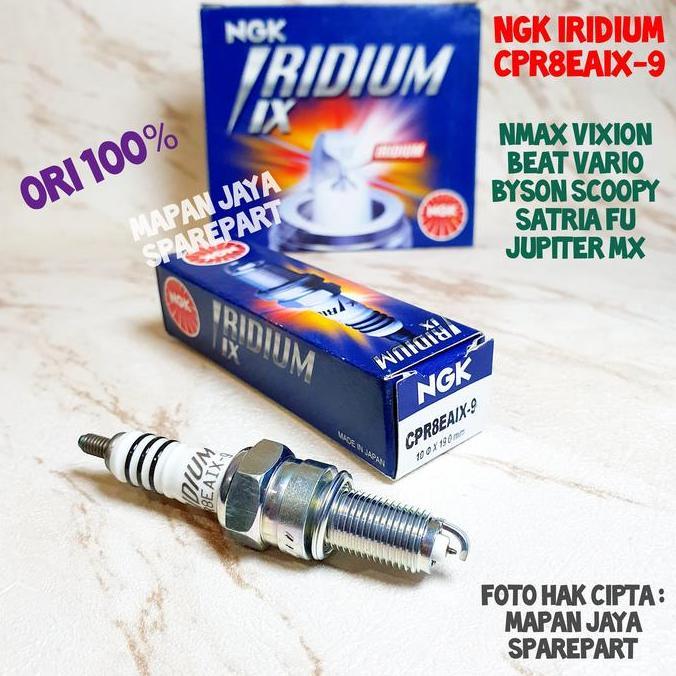 NGK MOTORCYCLE IRIDIUM SPARK PLUG CPR8EAIX-9