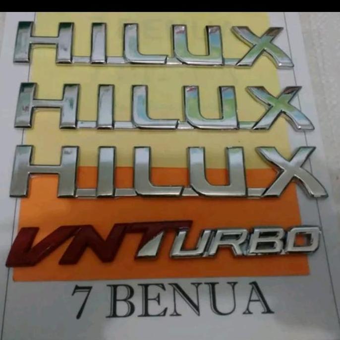 สัญลักษณ์ Toyota Hilux Double Cabin Vnturbo