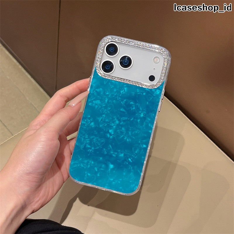 กรณี CASING LUXURY SHELL LOVE 3D GLITTER ELECTROPLATING สําหรับ XIAOMI REDMI A5 9A 9C 9T 10 12 12C 1
