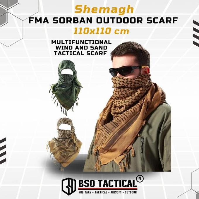 Shemagh Turban FMA Tactical Outdoor Multifunctional Anti-Dust Scarf