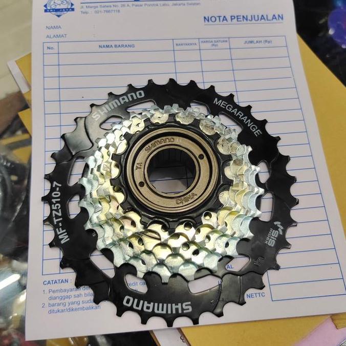 Shimano Tz 510 และ Tz 500 Megarange 7 Speed Freewheel 14-34T สําหรับจักรยานทุกประเภท