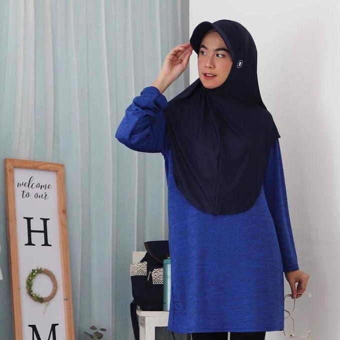 Heddosukafu- New Hijab Instant Cap Hijab Sports Padel Muslimah Instant Sporty Bergo Muslimic Hijab
