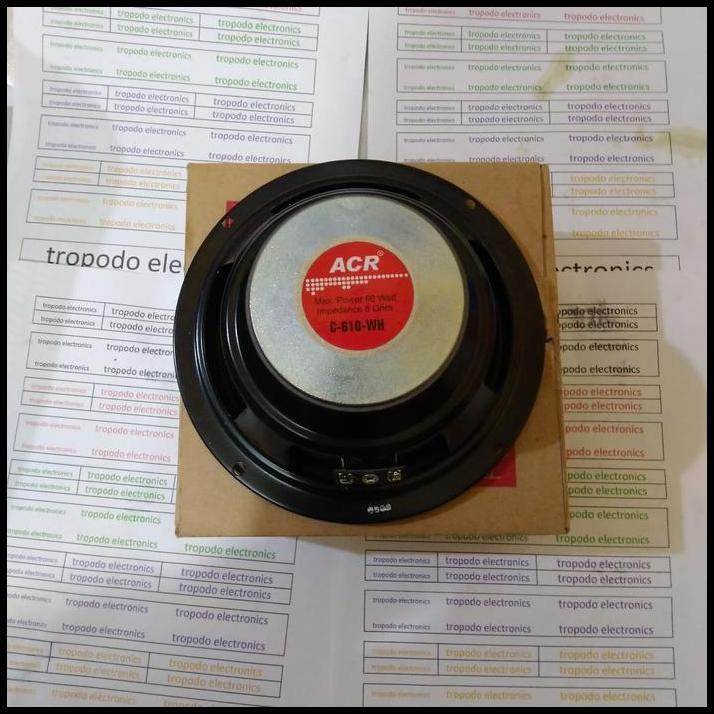 ข้อเสนอที่ดีที่สุด ACR SPEAKER 6 INCH 60 WATT 8 OHM FABRIC MEMBRANE!