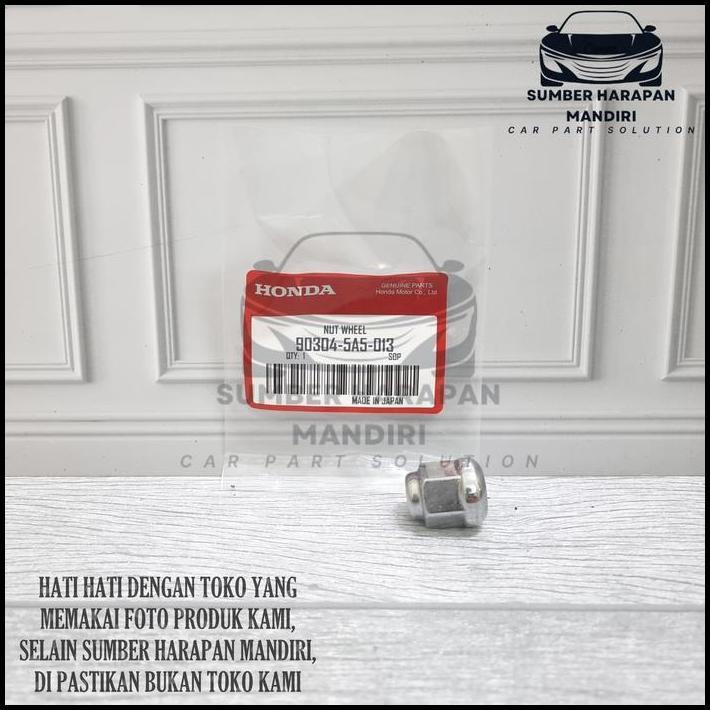 NUT WHEEL NUT RACING BOLT JAZZ RS BRIO MOBILIO FREED HRV BRV P/N 90304-5A5-013 !!!!!