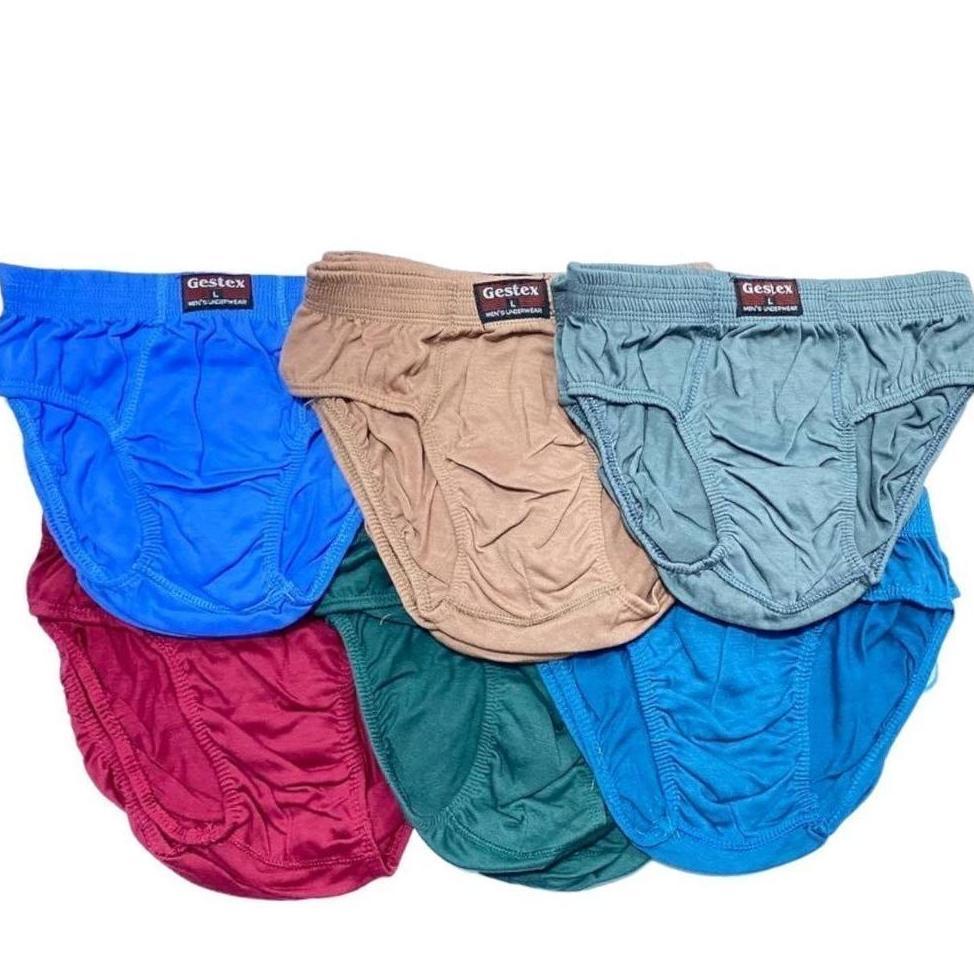 3 ชิ้นผู้ชาย CD ชุดชั้นในชาย Gestex Original สบายวัสดุขนาด ML Xl 3L 4L 5L Sku - 018