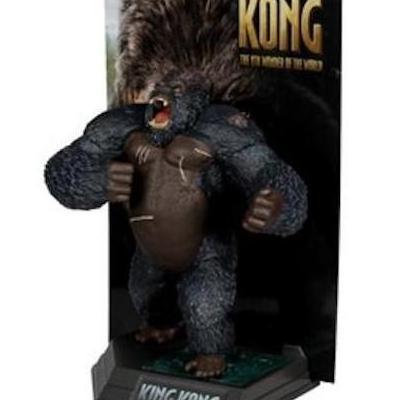 MCFARLANE ของเล่น KING KONG (MOVIE MANIACS: KONG THE 8TH WONDER OF THE WORLD) 6" POSED รูปของเล่นและ