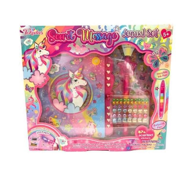 Secret Message Journal Set Unicorn T117UF GLC