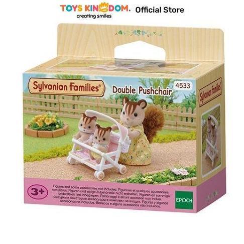 SYLVANIAN FAMILIES SYLVANIAN FAMILY DOUBLE PUSHCHAIR 4533