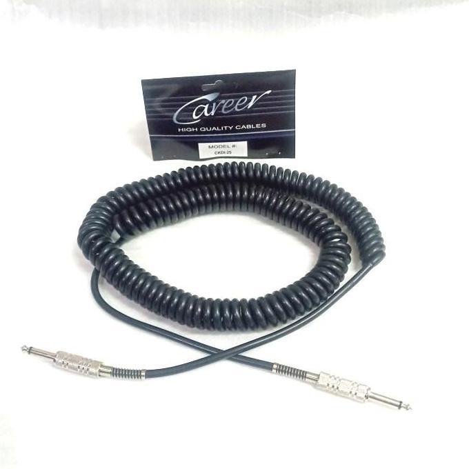 สายแจ็คกีตาร์ Proline Spiral CKDI-25