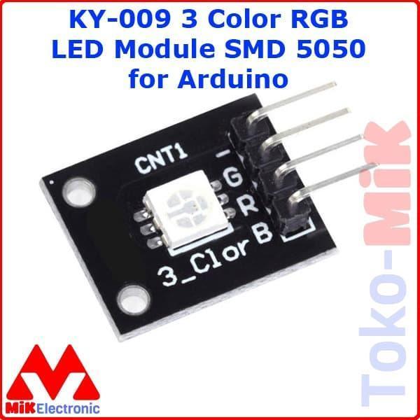 KY009 KY-009 3 สี RGB FULL COLOR 5050 LED SMD โมดูลสําหรับ ARDUINO