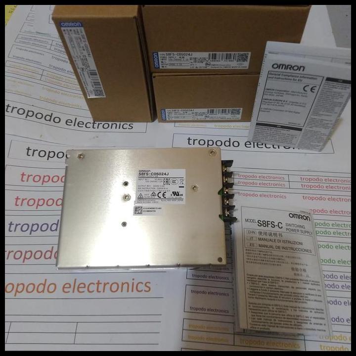 จัดส่งฟรีสวิตช์จ่ายไฟ OMRON S8FS-C05024J ดั้งเดิม !!!!!