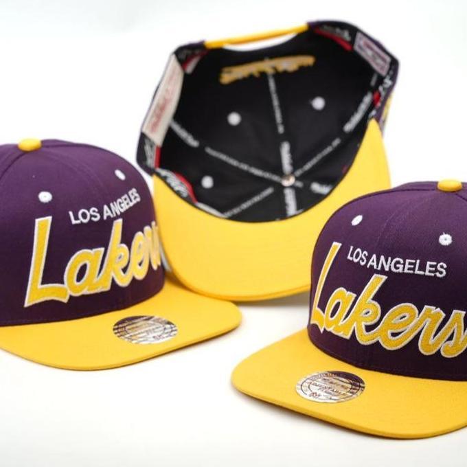 หมวก snapback Lakers นําเข้าดั้งเดิม/หมวก Lakers นําเข้าดั้งเดิม/หมวก